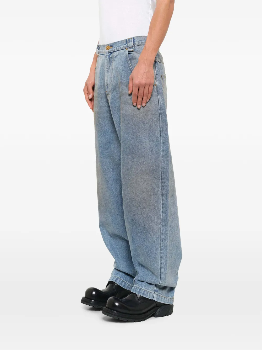 Willy Chavarria True Bad Boy jeans Blauw