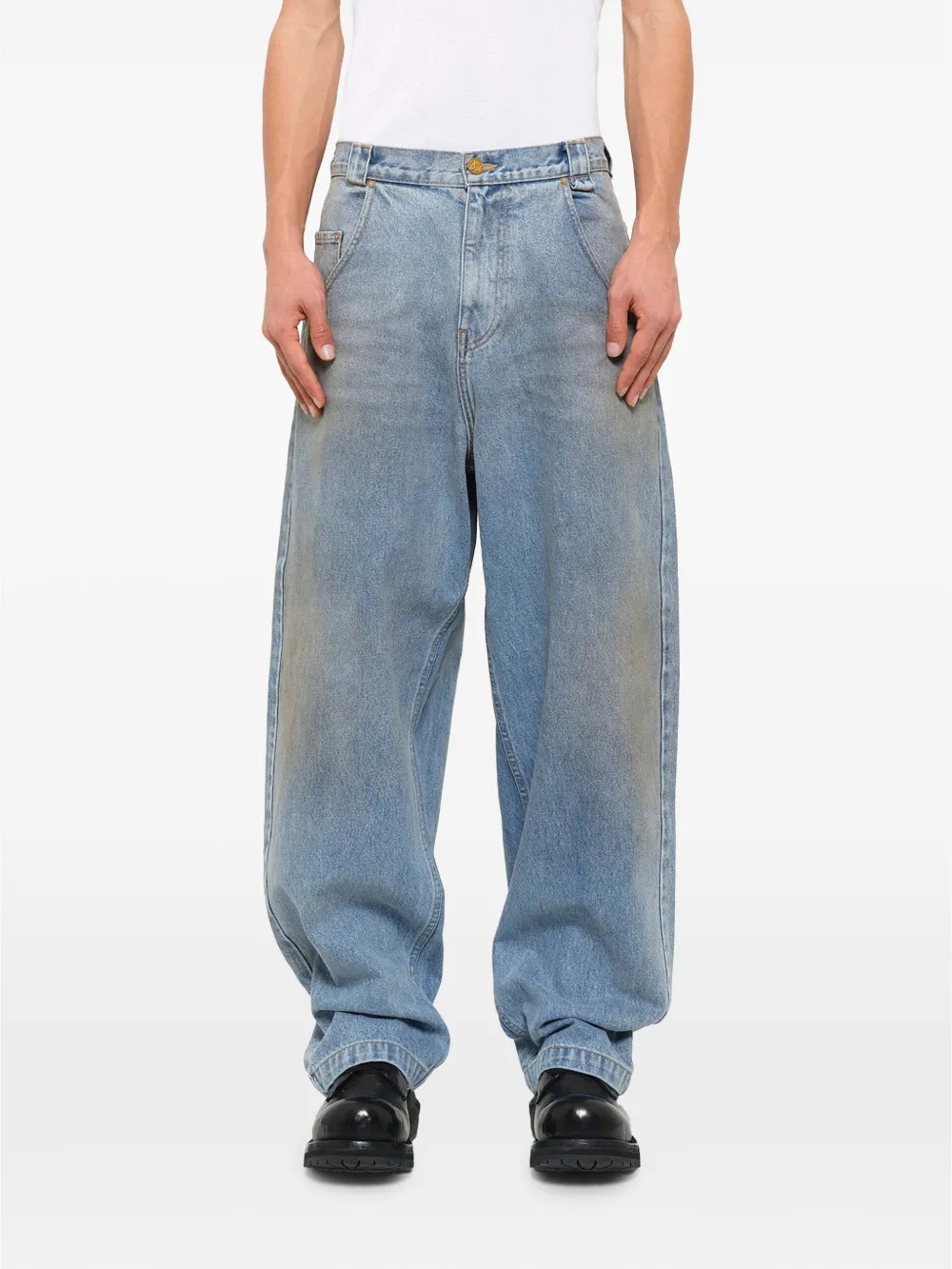 Willy Chavarria True Bad Boy jeans Blauw