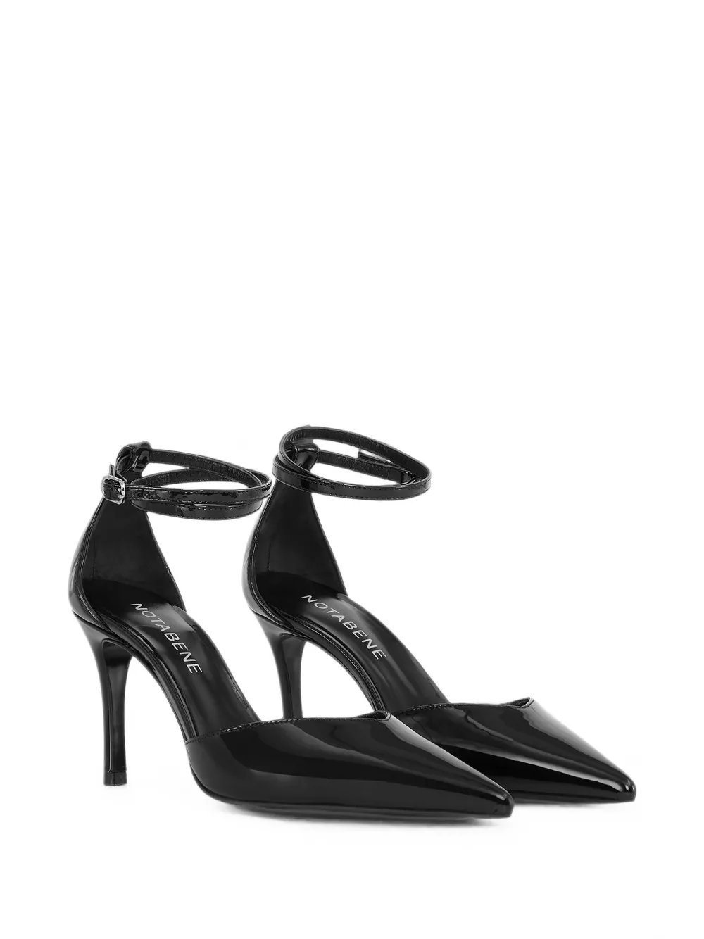 Notabene Sax patent-leather pumps Zwart