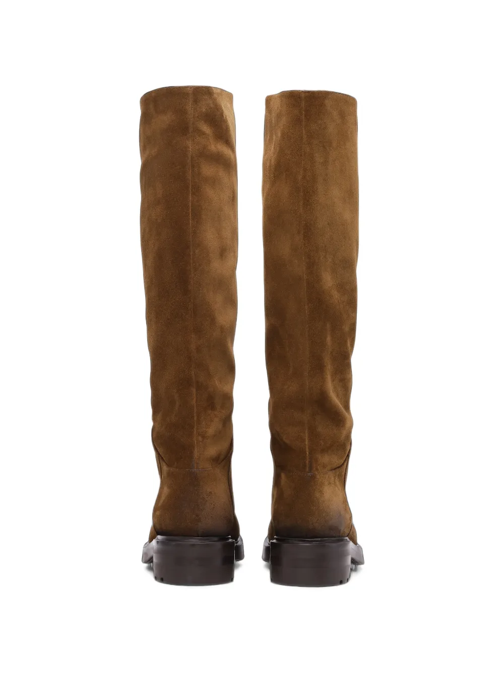 Notabene Alva II suede knee-high boots Bruin