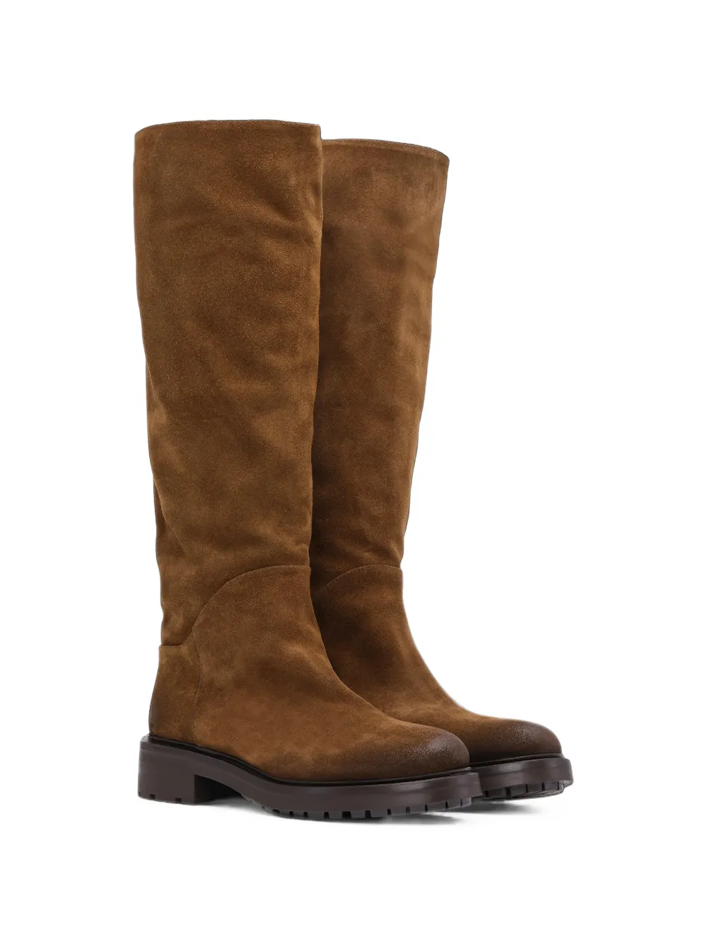 Notabene Alva II suede knee-high boots Bruin