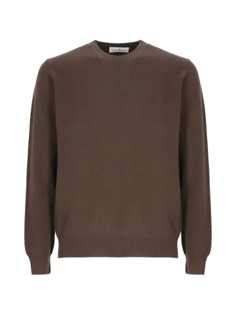 Della Ciana fine-knit crew-neck sweater