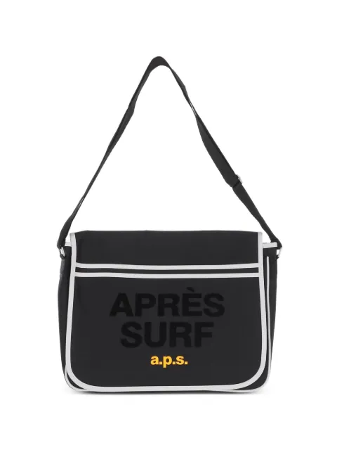 Après Surf logo-print contrast-trim shoulder bag