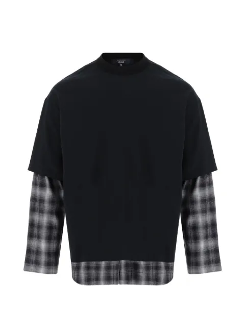 Comme des Garçons Homme layered-sleeve T-shirt
