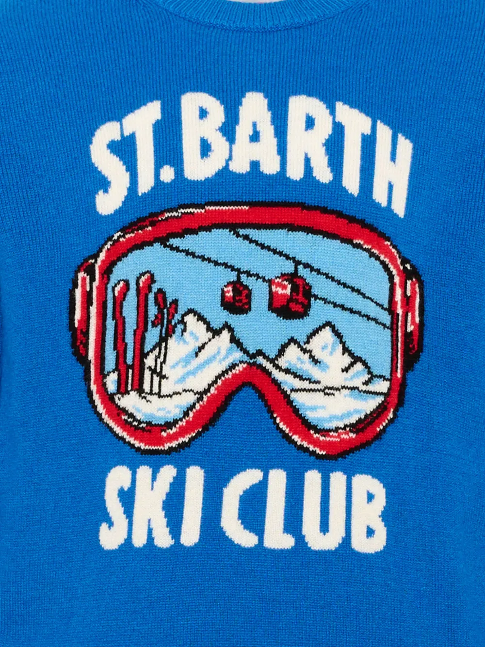 MC2 Saint Barth Kids Douglas St. Barth Ski Club trui Blauw
