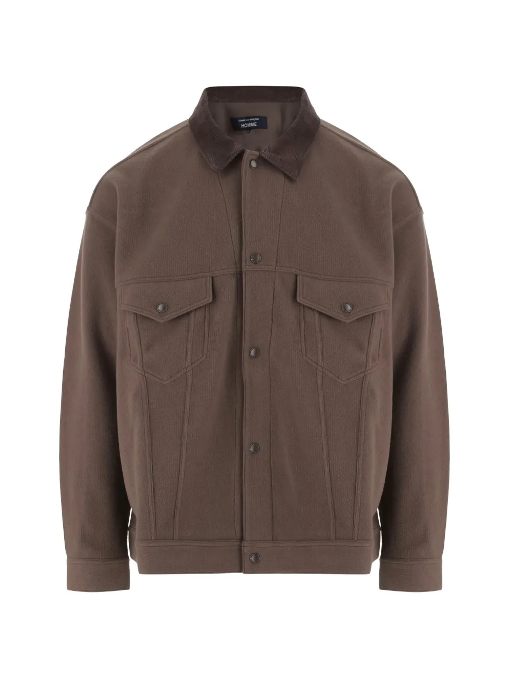 Comme des Garçons Homme contrast-collar jacket