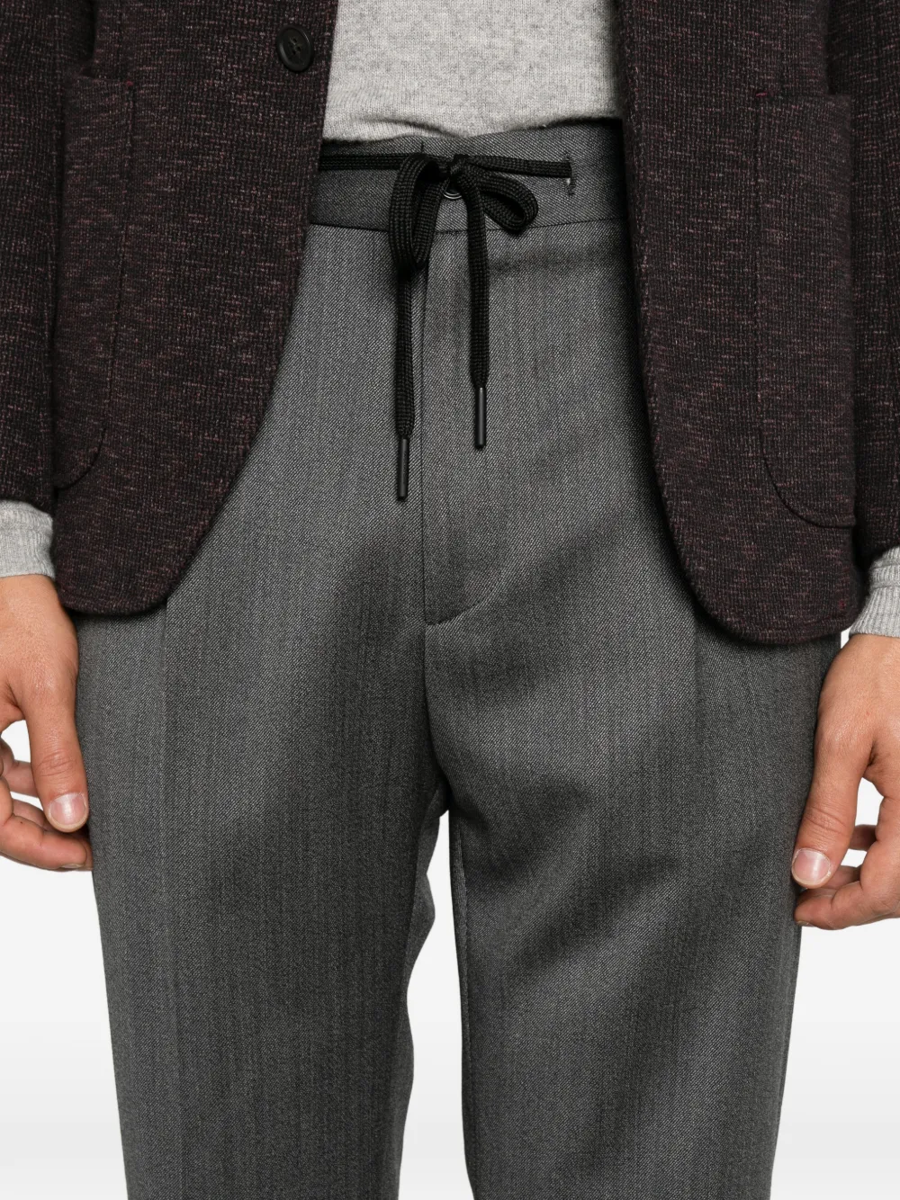 Tagliatore tailored trousers Grijs