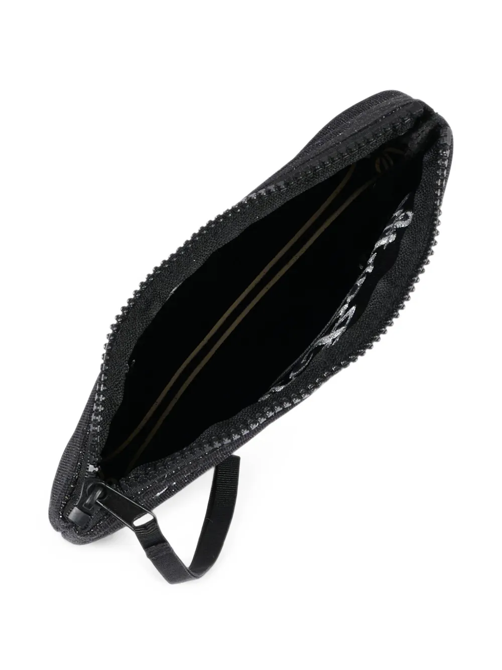 MC2 Saint Barth Kids Aline clutch met glitter-effect Zwart