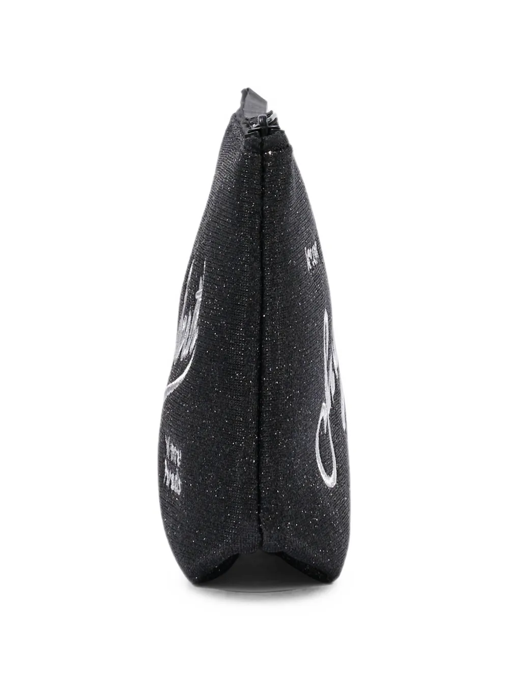 MC2 Saint Barth Kids Aline clutch met glitter-effect Zwart