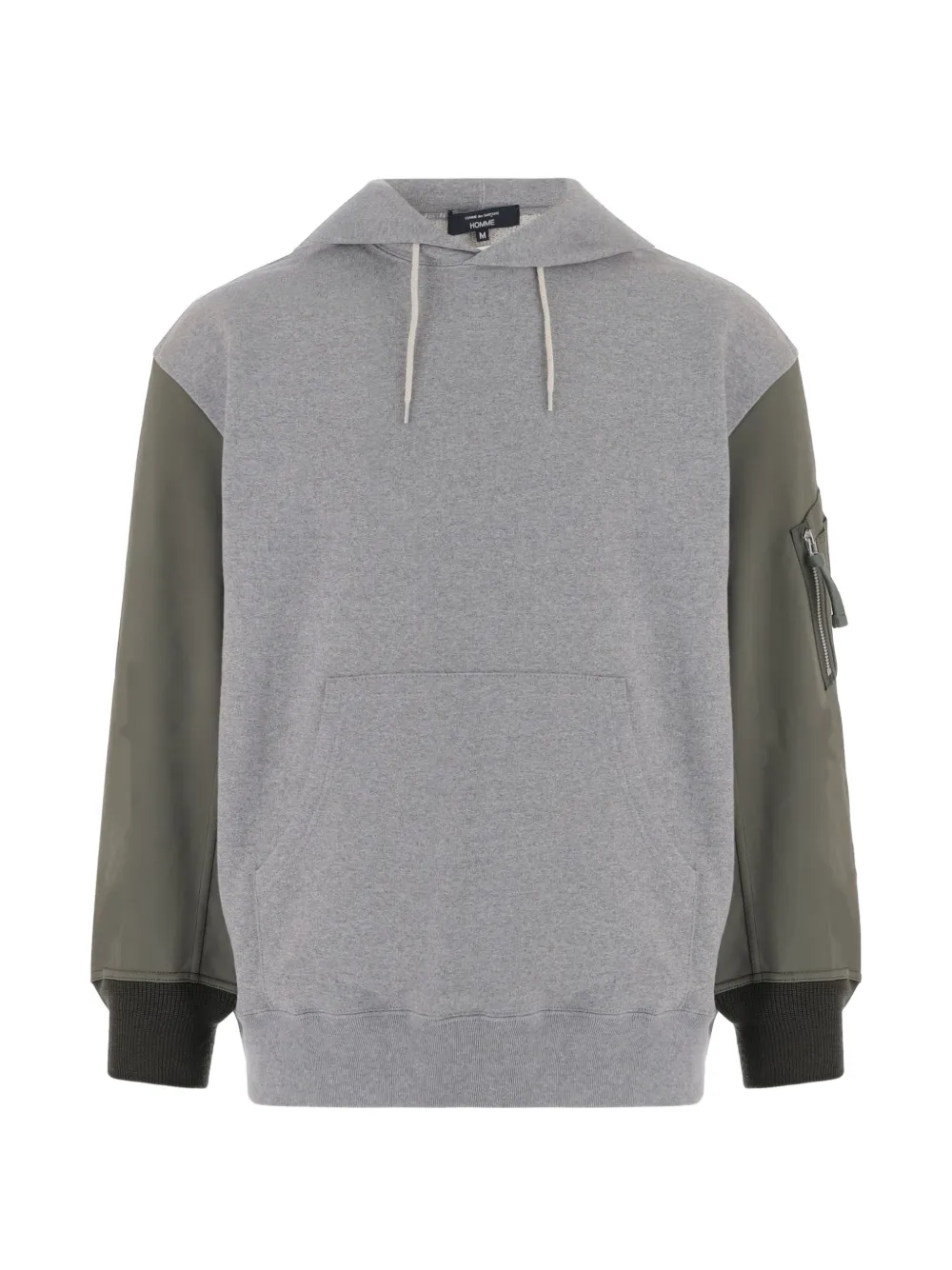 Comme des Garçons Homme contrast-sleeve hoodie