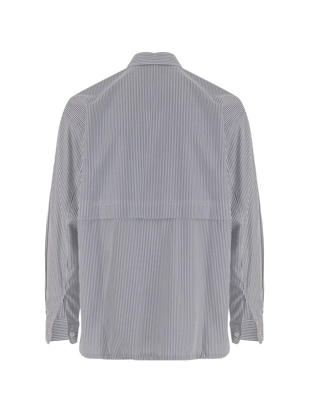 Comme des Garçons Homme Gestreept overhemd Wit