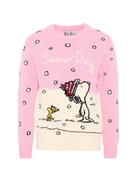 MC2 Saint Barth Kids x Peanuts Snoopy-intarsia sweater