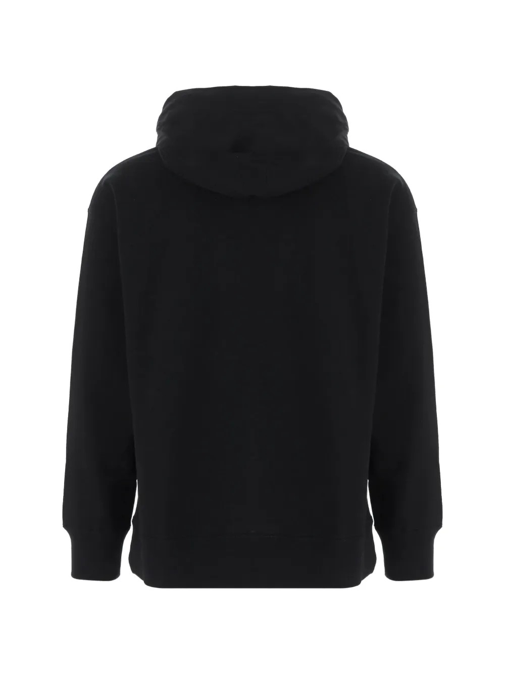 Comme des Garçons Homme Katoenen hoodie met logoprint Zwart