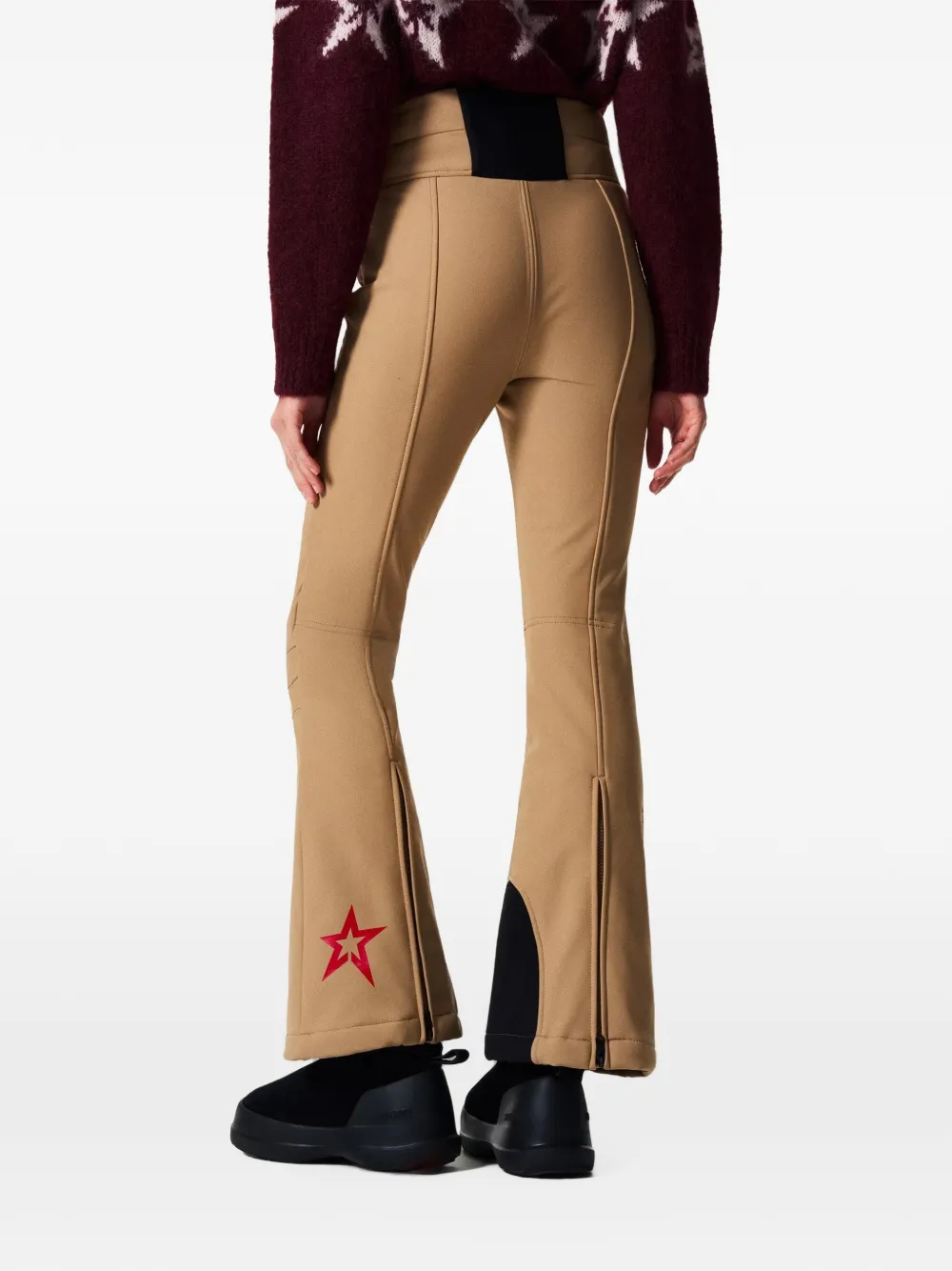 Perfect Moment Aurora high waist flared skibroek Beige