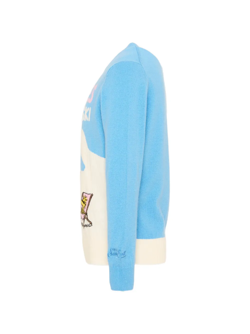 MC2 Saint Barth Kids x Peanuts Snoopy Après-Ski trui Blauw