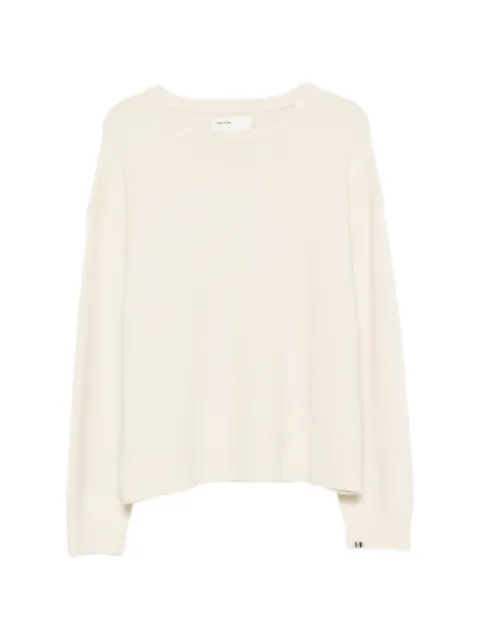 extreme cashmere Mike リブトリム カシミアセーター