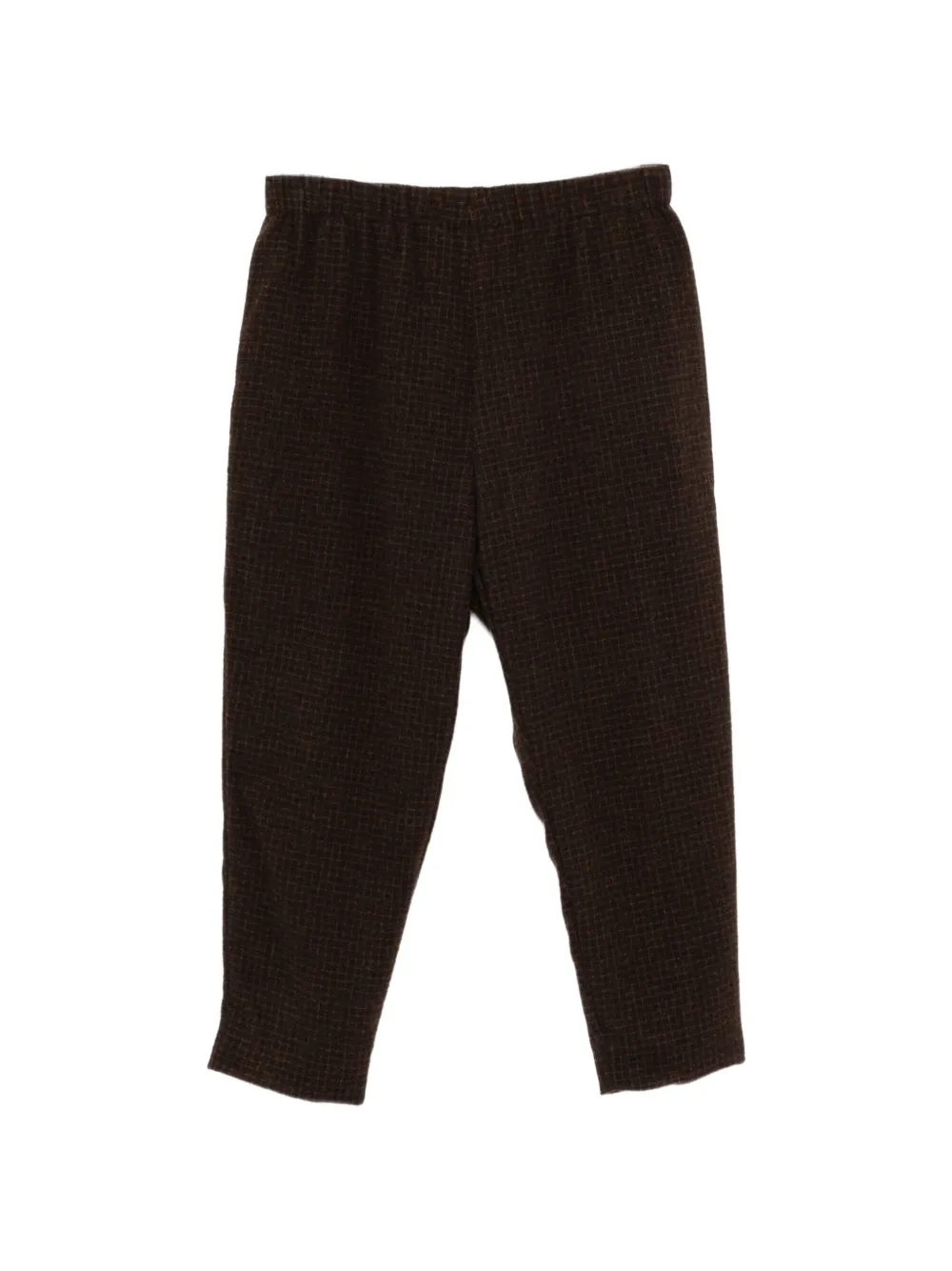 Casey Casey check-pattern trousers