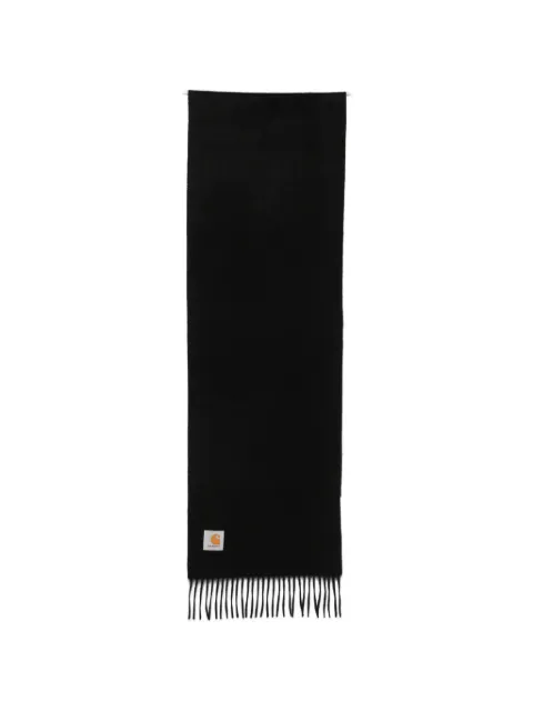 Carhartt WIP Square Label fringed scarf