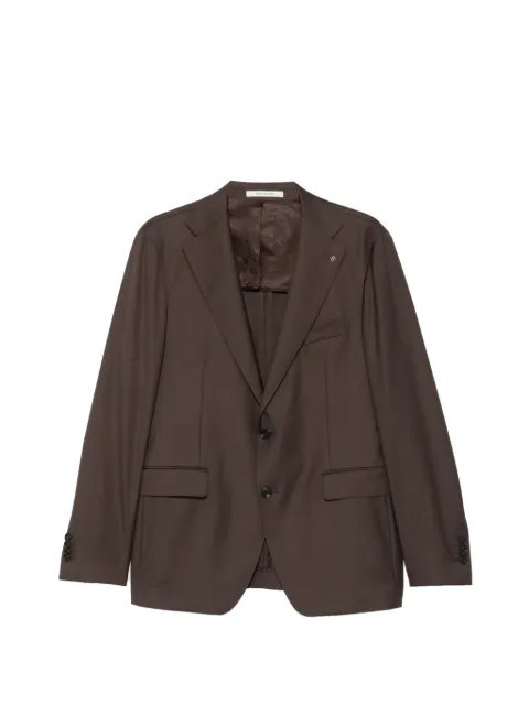 Tagliatore single-breasted notched-lapels suit