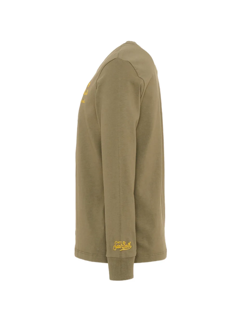 MC2 Saint Barth Kids x Peanuts Luton Jr T-shirt met lange mouwen Groen