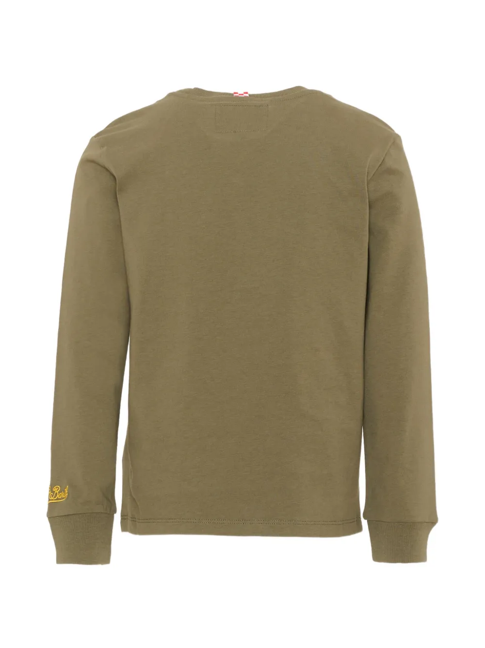 MC2 Saint Barth Kids x Peanuts Luton Jr T-shirt met lange mouwen Groen