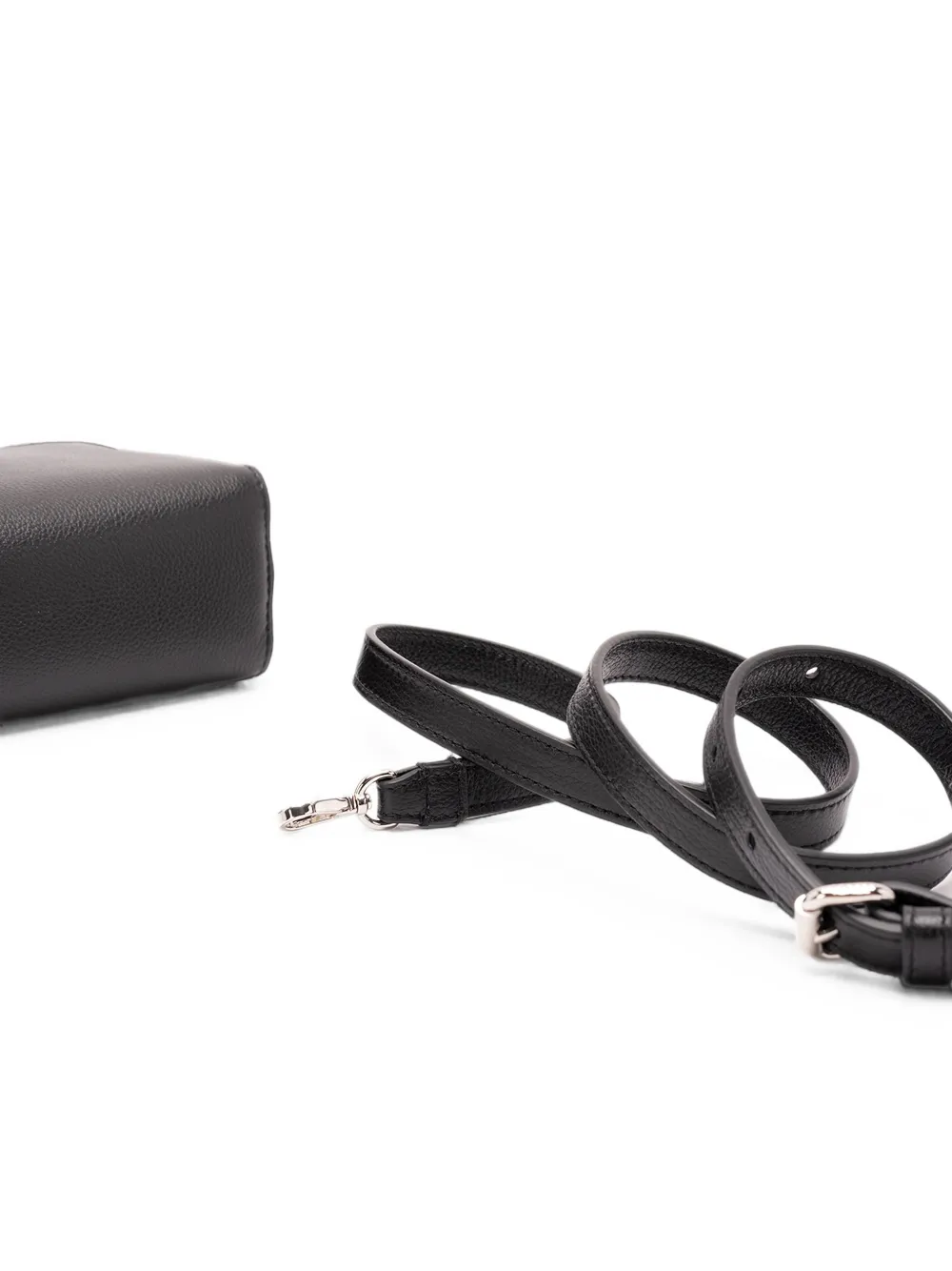 FENDI Leren shopper Zwart