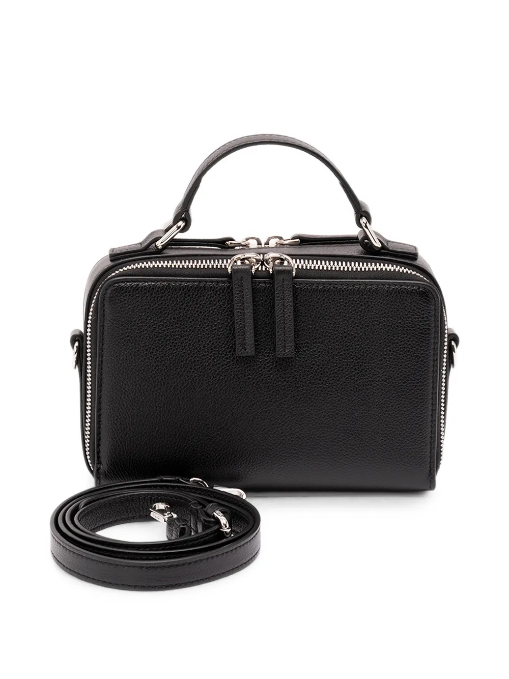 FENDI Leren shopper Zwart