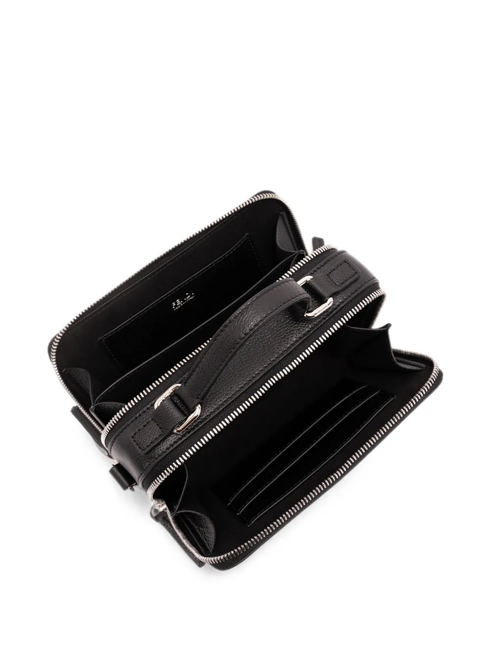 FENDI Leren shopper Zwart