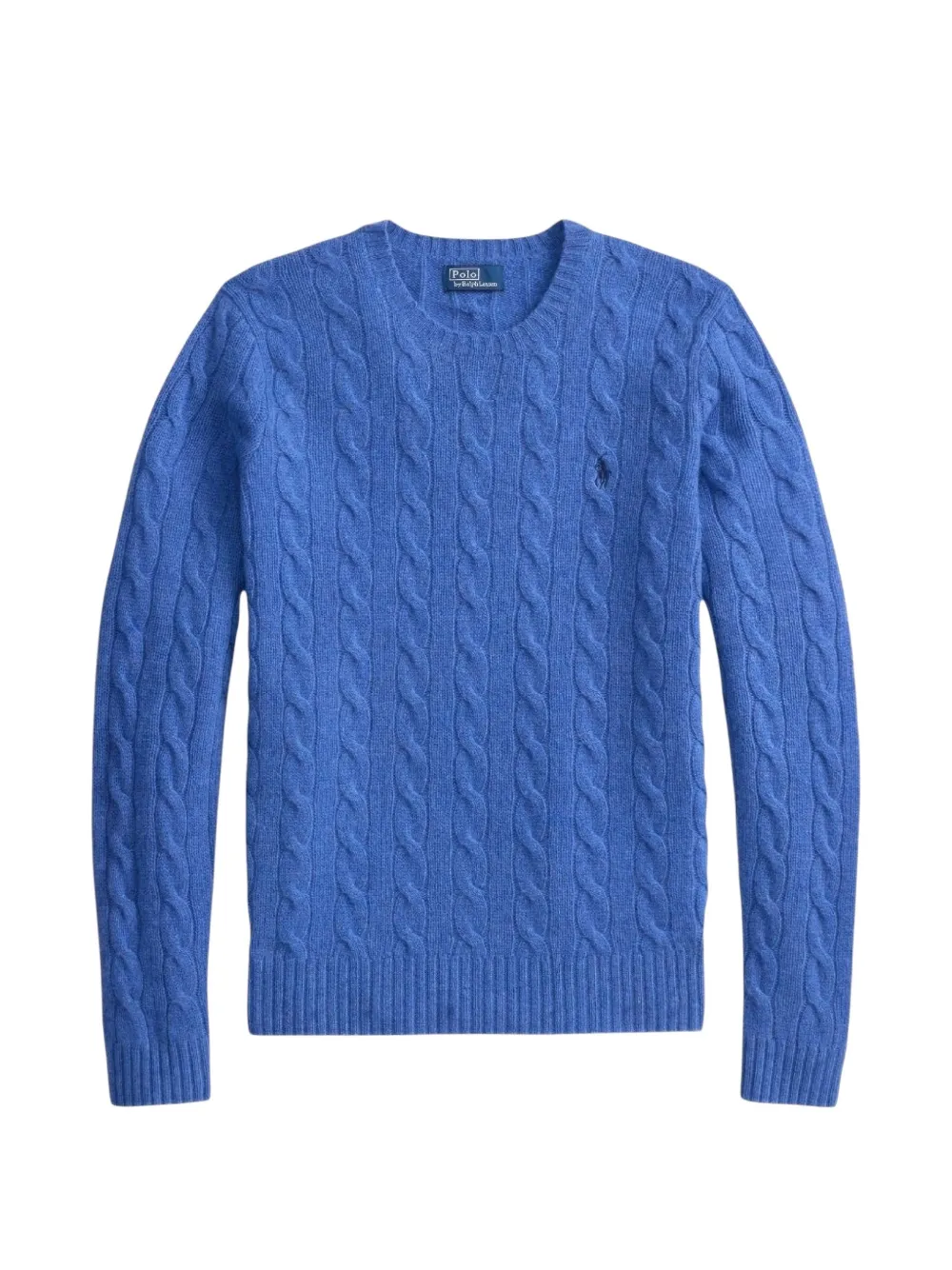 Polo Ralph Lauren cable-knit wool sweater - Blu