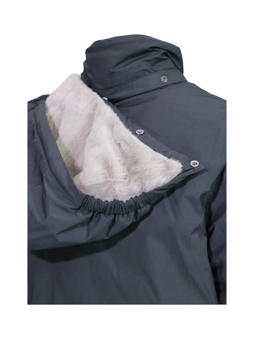 K-Way Marlette Twill jack met capuchon Grijs
