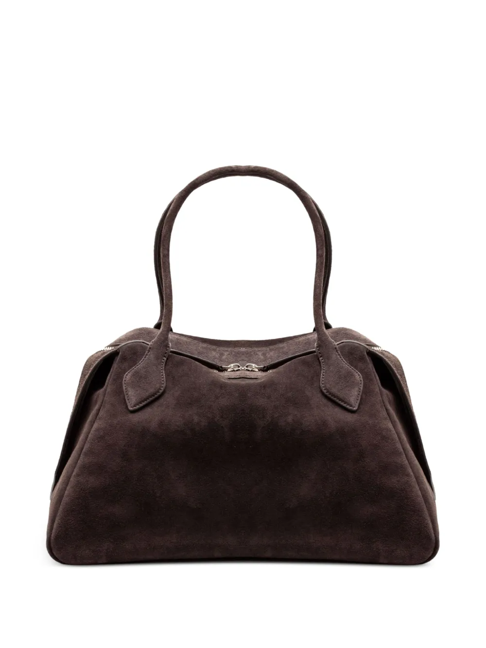 MINOBOSSI Abigail suede tote bag - Brown