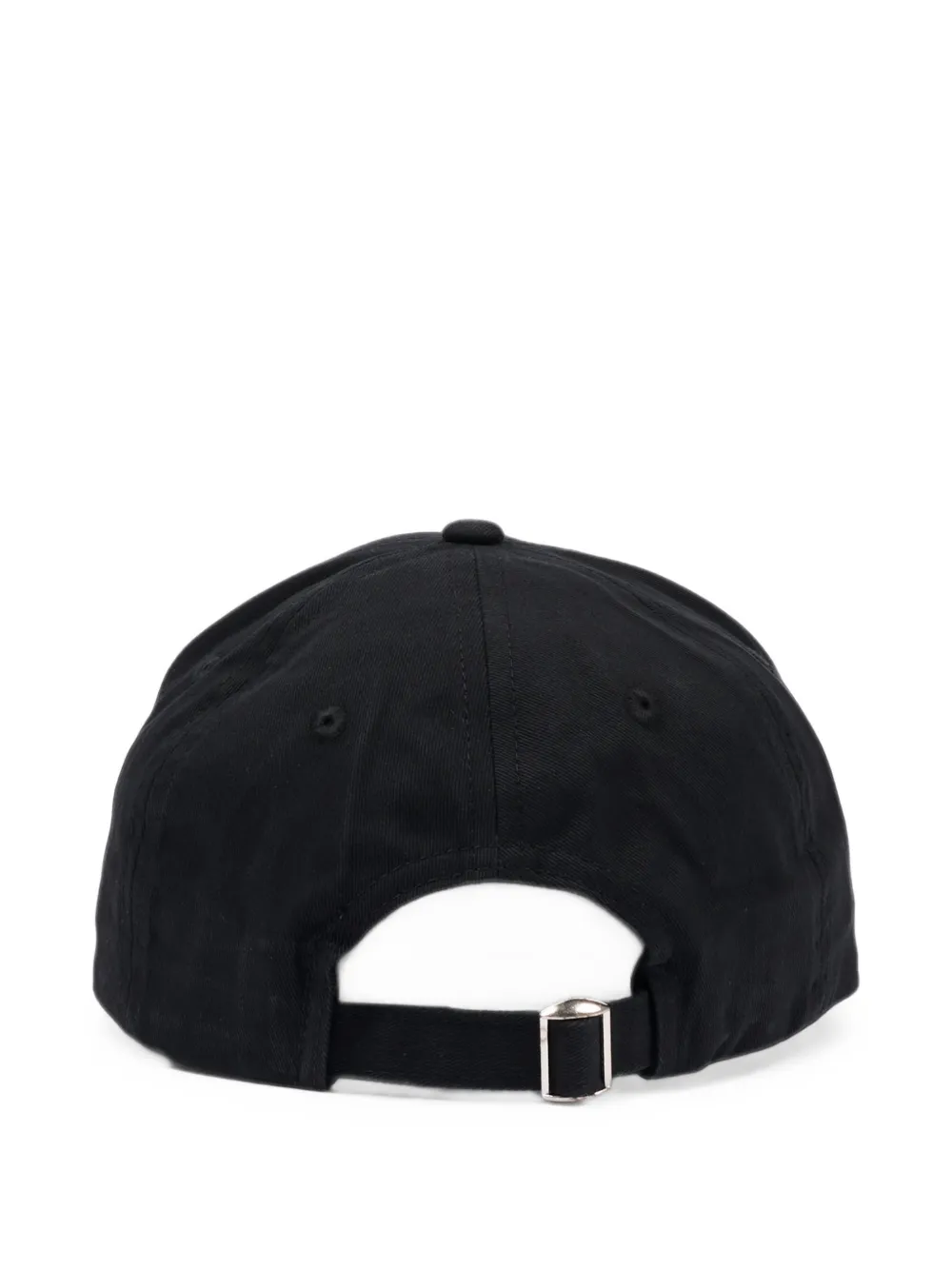 John Richmond Junior Honkbalpet met logoprint Zwart