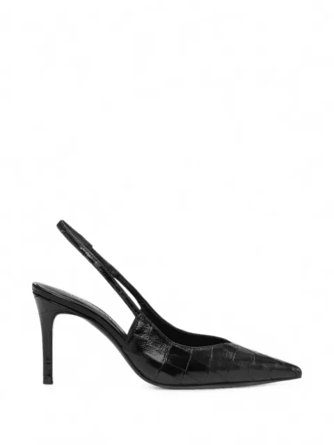 Notabene zapatillas Anais de piel con tira trasera