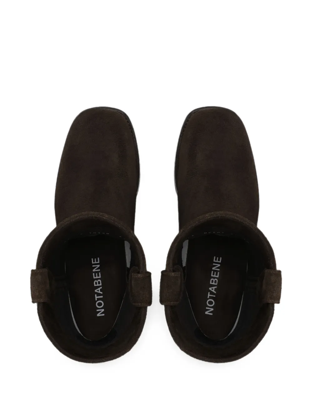 Notabene Achilles suede boots Bruin