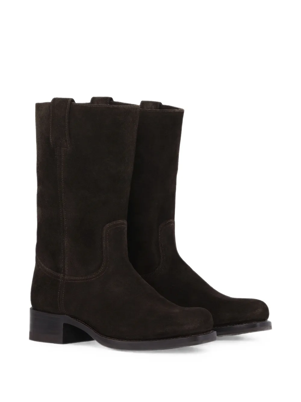 Notabene Achilles suede boots Bruin