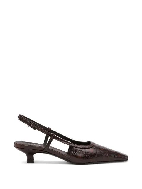 Notabene Elena leather slingback pumps