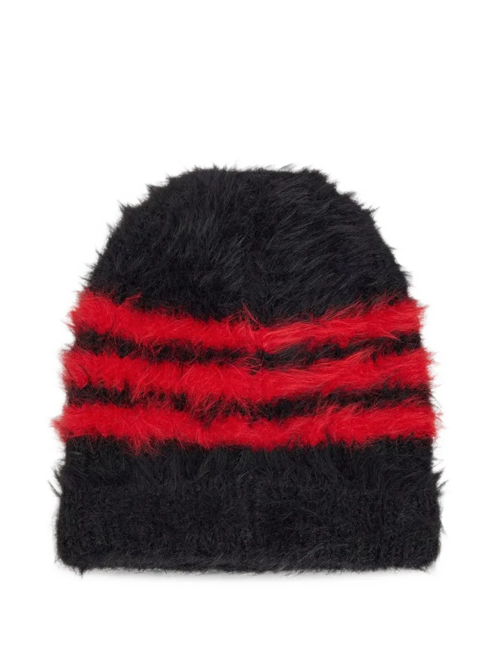 Y-3 Gestreepte muts Zwart
