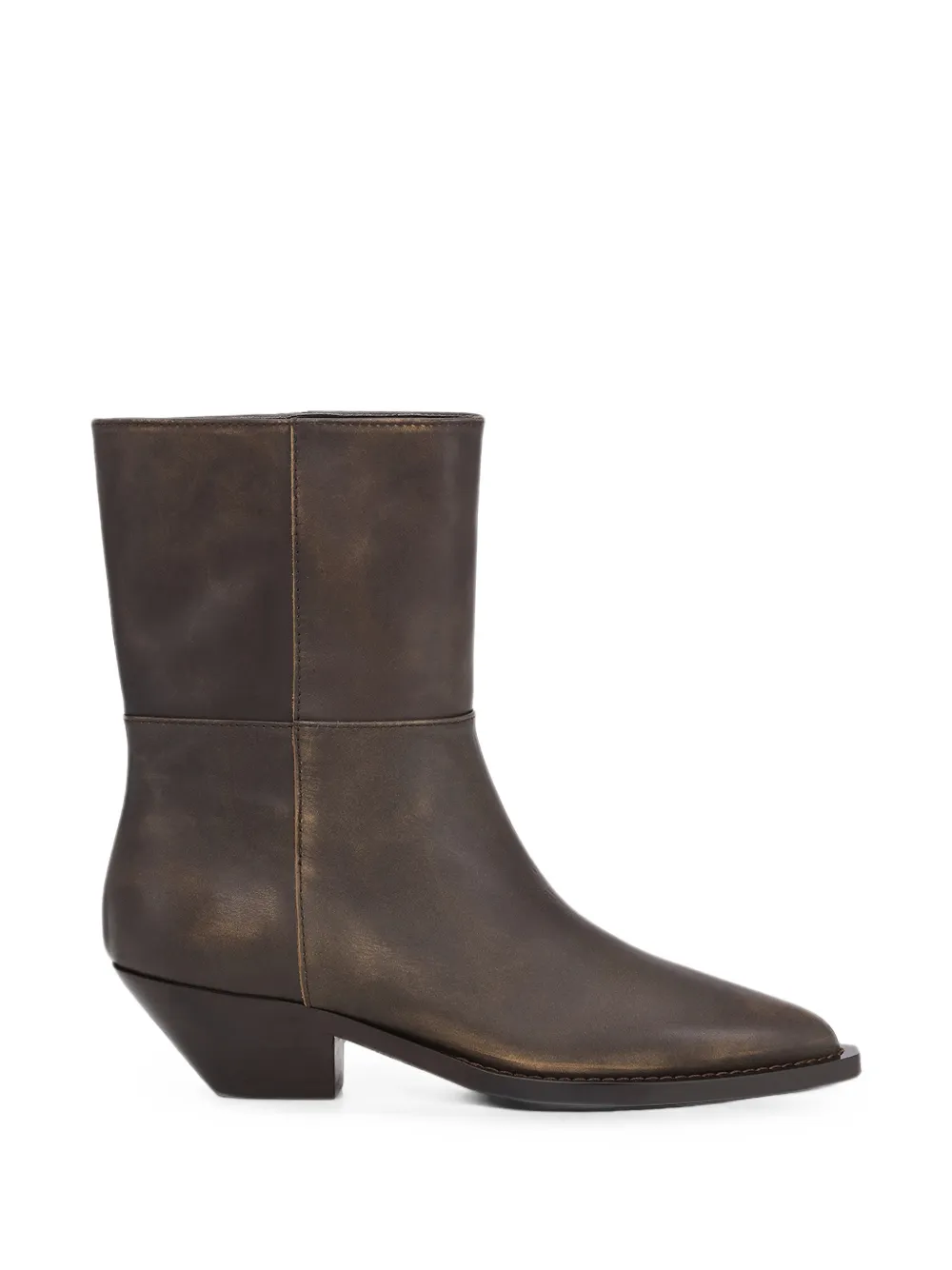 Notabene Alouette leather ankle boots Bruin