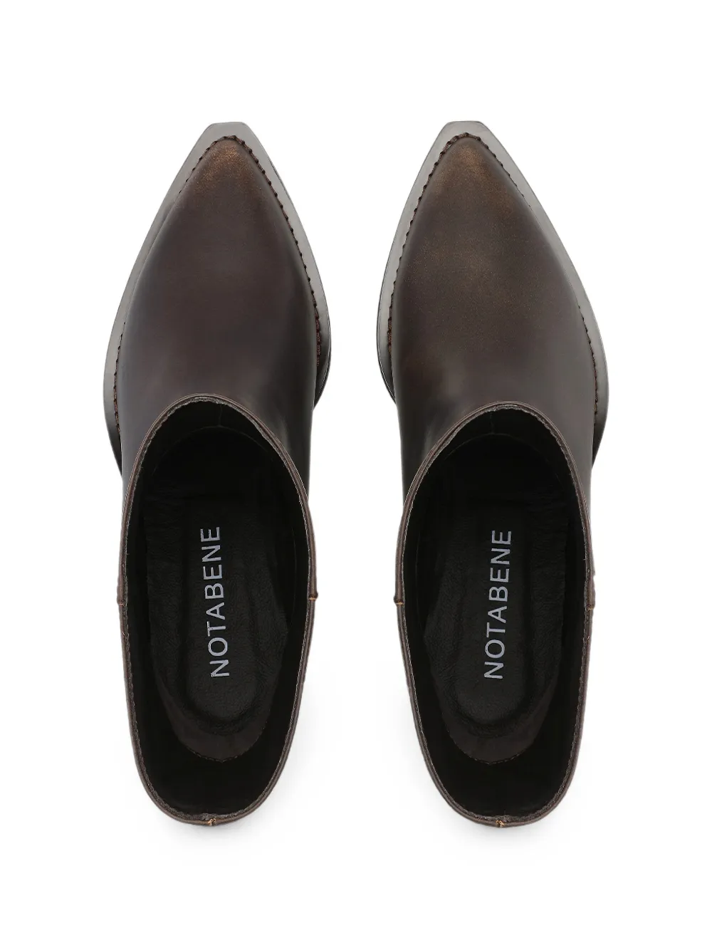 Notabene Alouette leather ankle boots Bruin