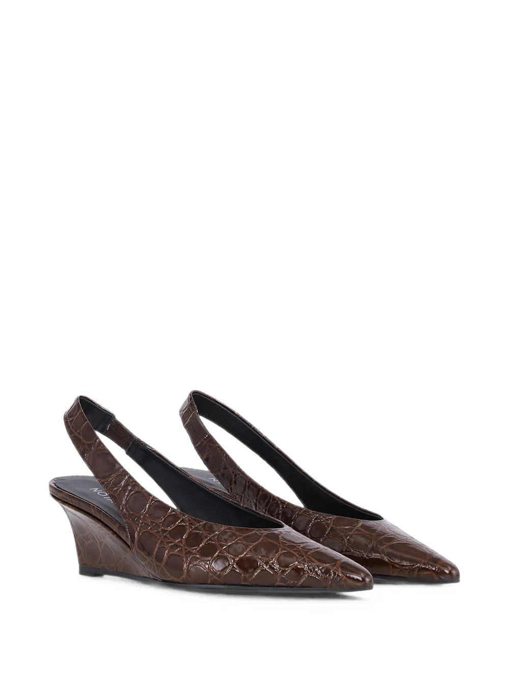 Notabene Elva slingback pumps Bruin