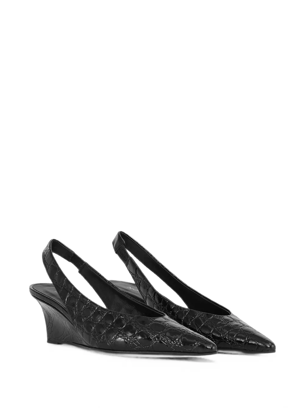 Notabene Elva slingback pumps Zwart