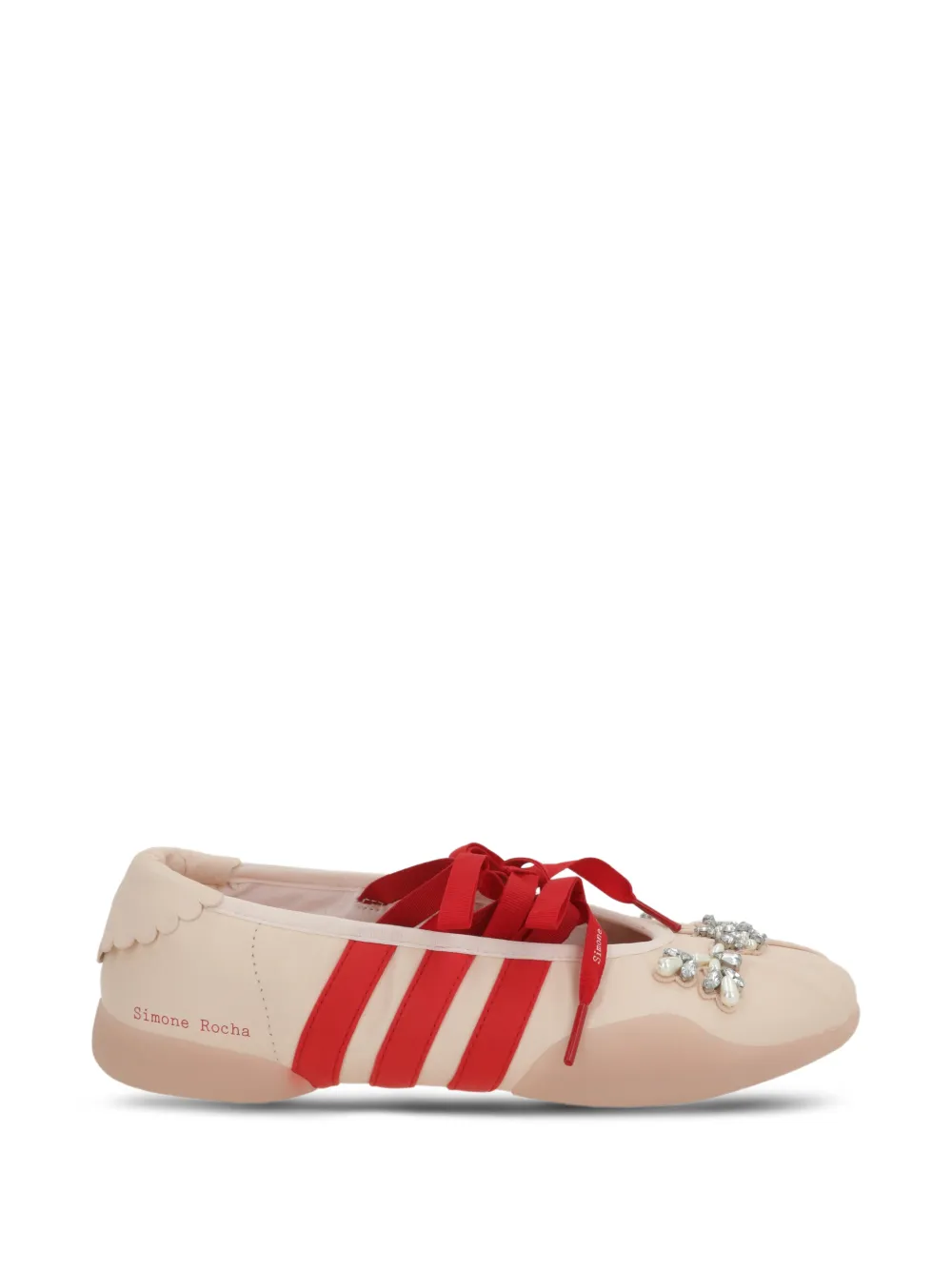 Simone Rocha x Adidas Taekwondo ballet flats - Rosa