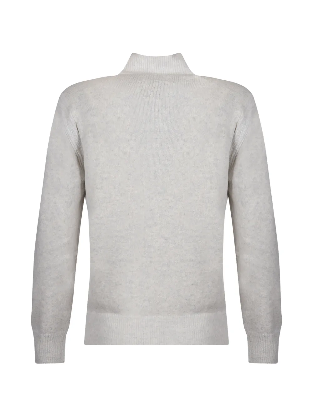 C.P. Company half-zip Lens-detail sweater Beige