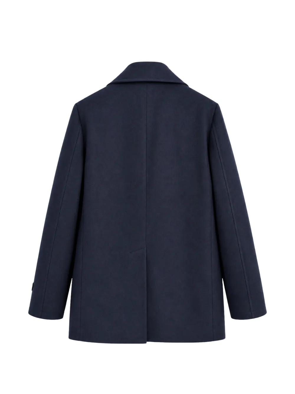 Canali Sailorjas met dubbele rij knopen Blauw