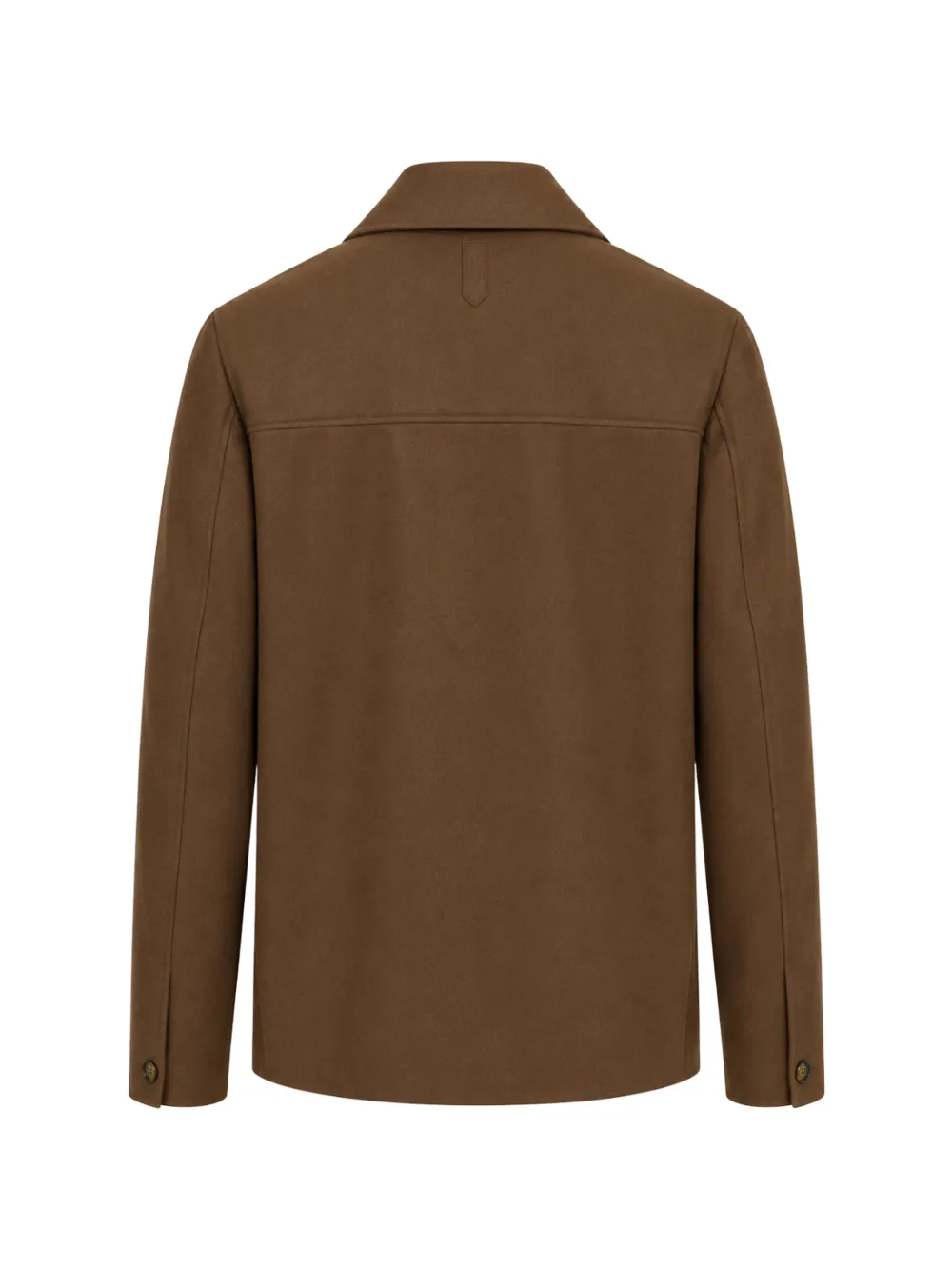 Canali Button-up shirtjack Bruin