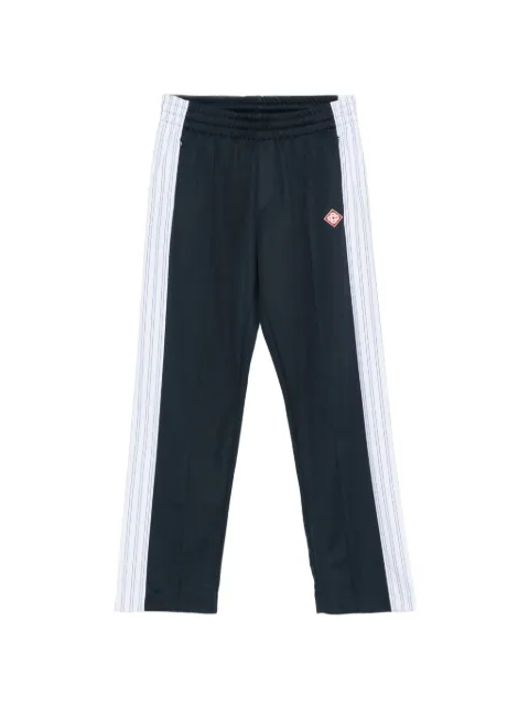 Casablanca logo-patch pinstriped-panel track pants