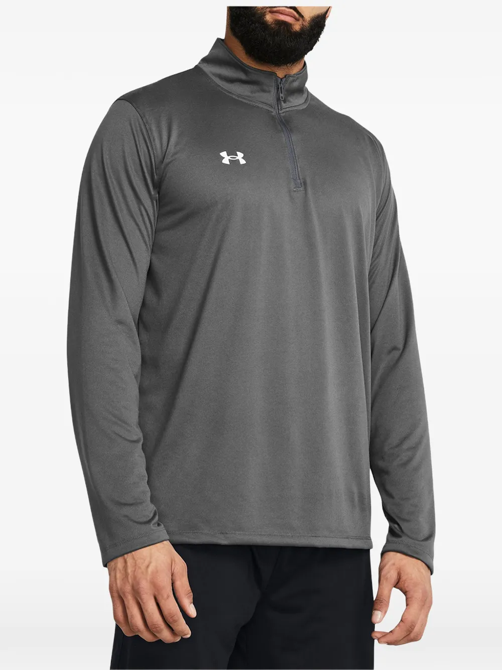 Under Armour Team Tech™ Quarter-zip Sweatshirt In Gray