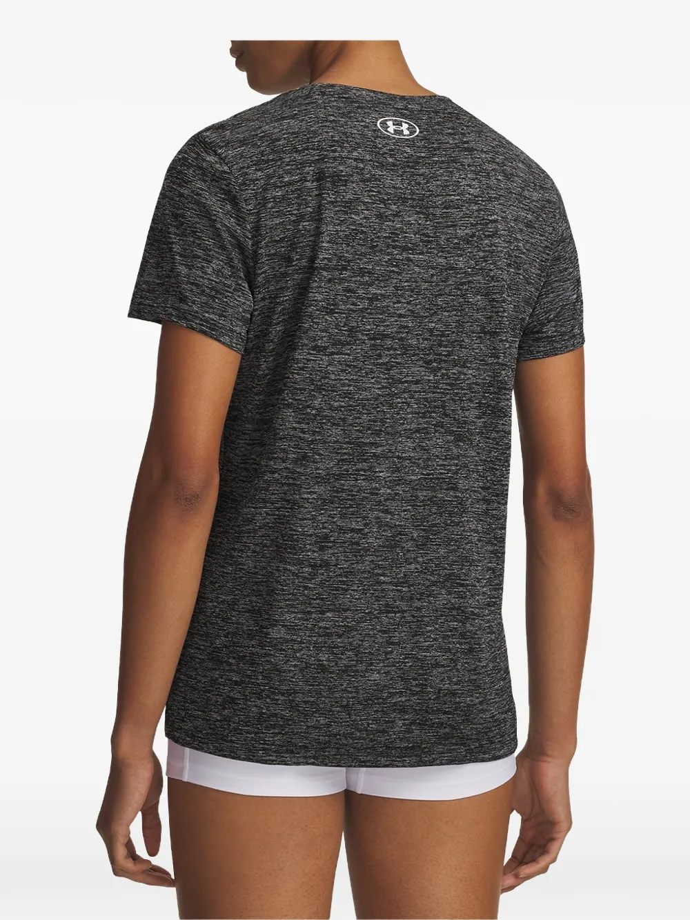 Under Armour Tech™ Twist T-shirt met V-hals Grijs