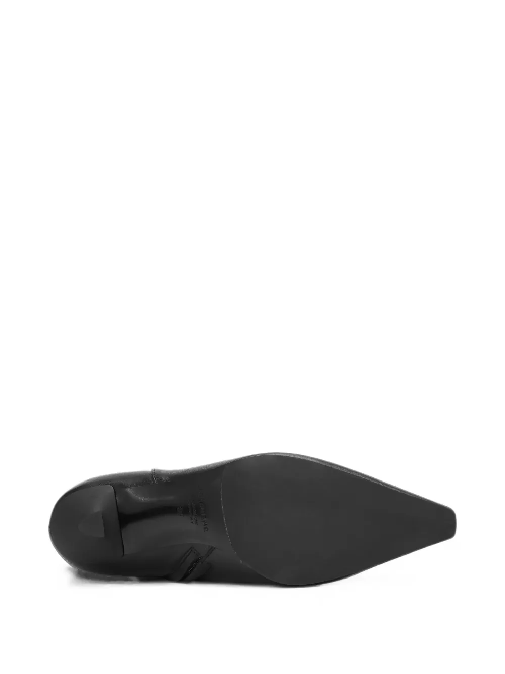 Notabene Emmya pointed-toe ankle boots Zwart
