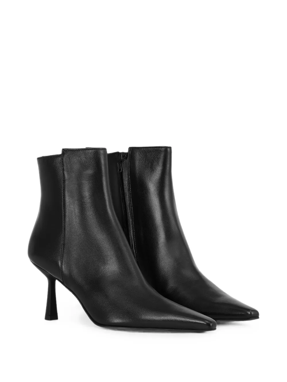 Notabene Emmya pointed-toe ankle boots Zwart